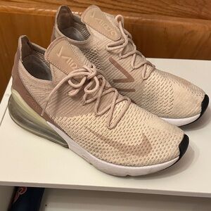 Nike Women's Beige and Brown Sneakers